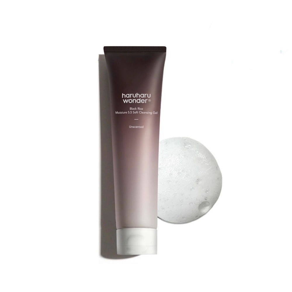 3 NIB Black Rice Moisture Soft Cleansing Gel X 3